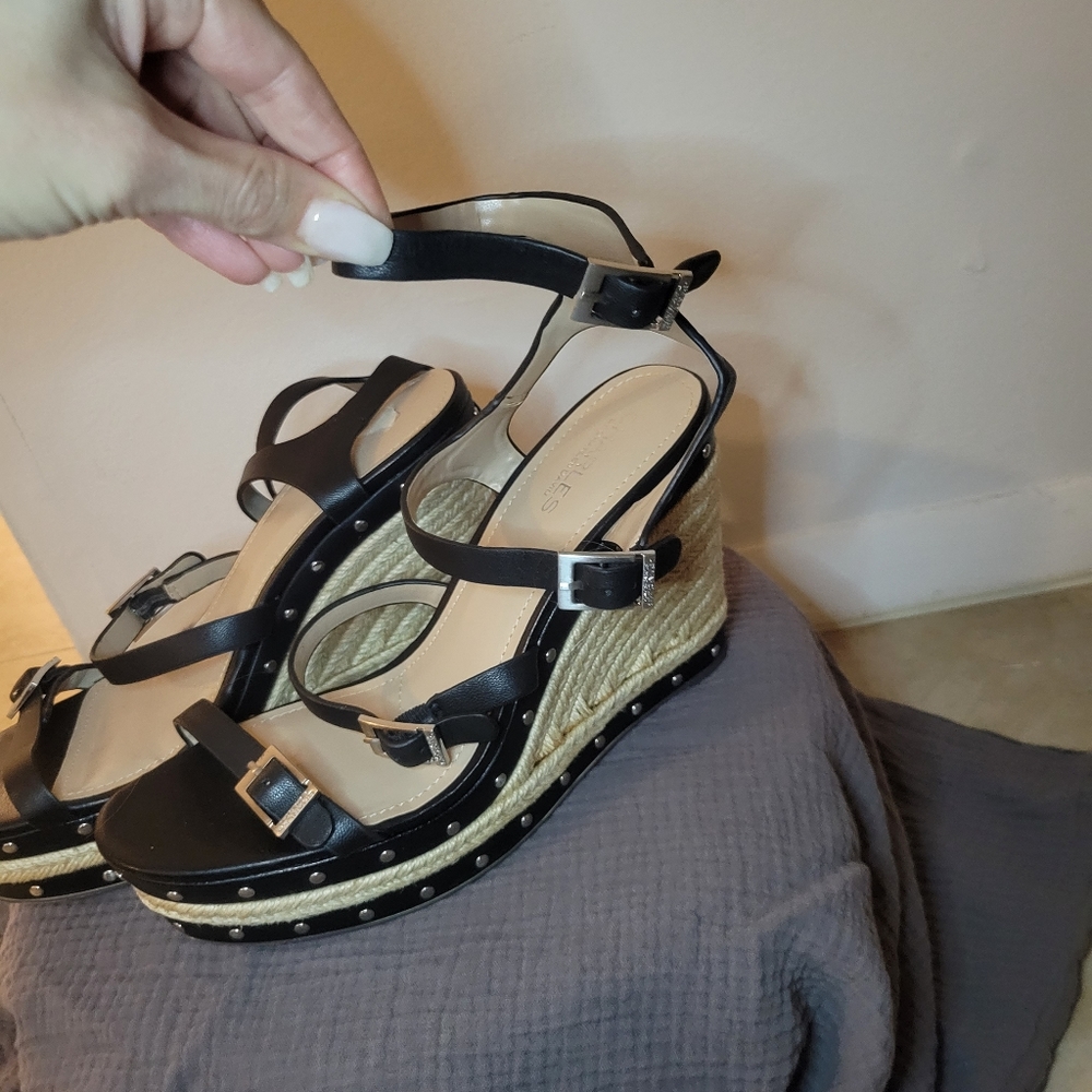 Charles by Charles David gladiator wedges.